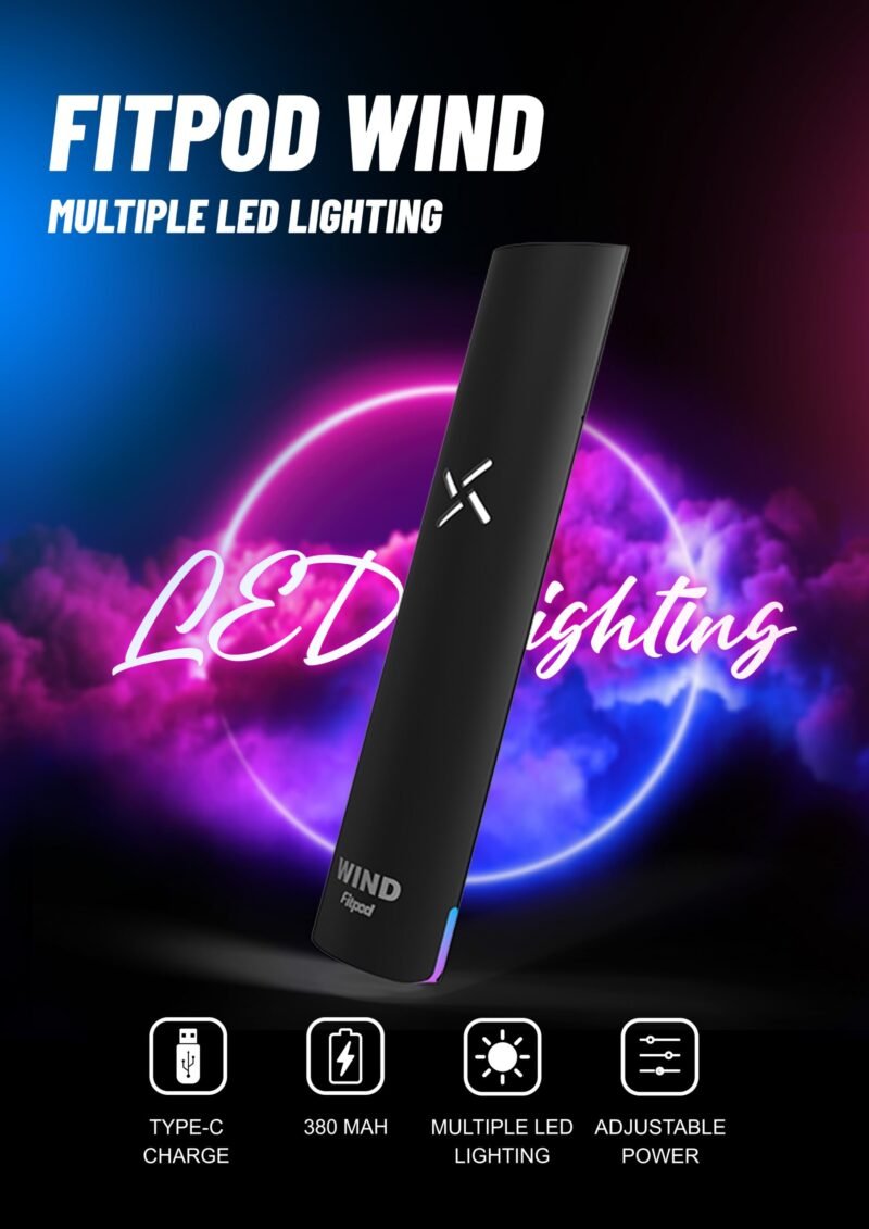 2 【小煙主機】【Fitpod Wind氣流桿】4段智能調壓-玩家的終極武器