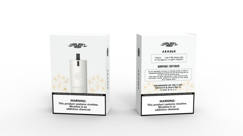 SAMURAI Armour將軍櫻花套組-銀色